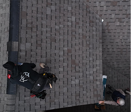 Men Repairing Roof in Kalispell