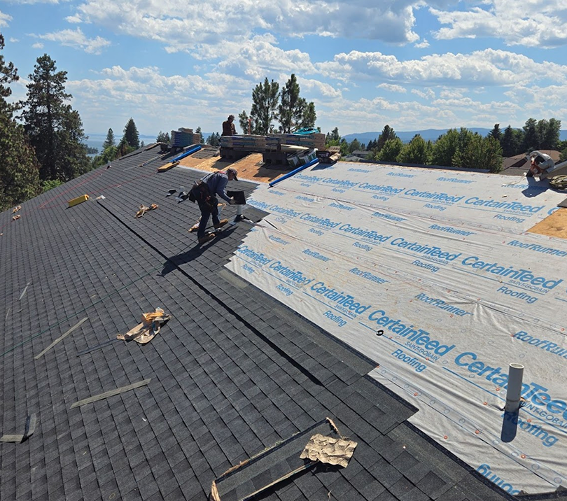 Roof Replacement in Kalispell