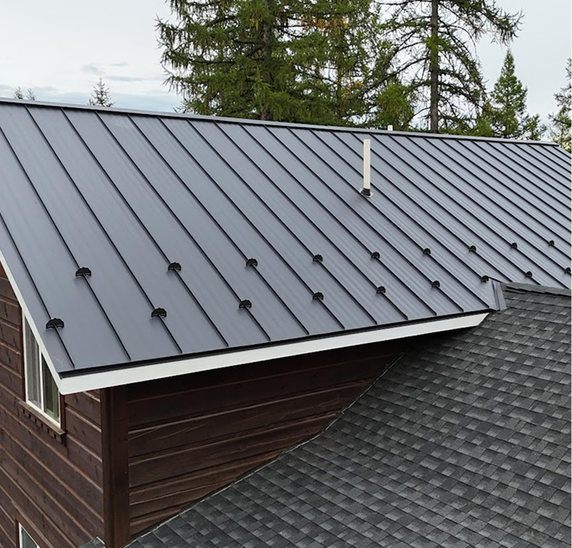 Black Metal Roof